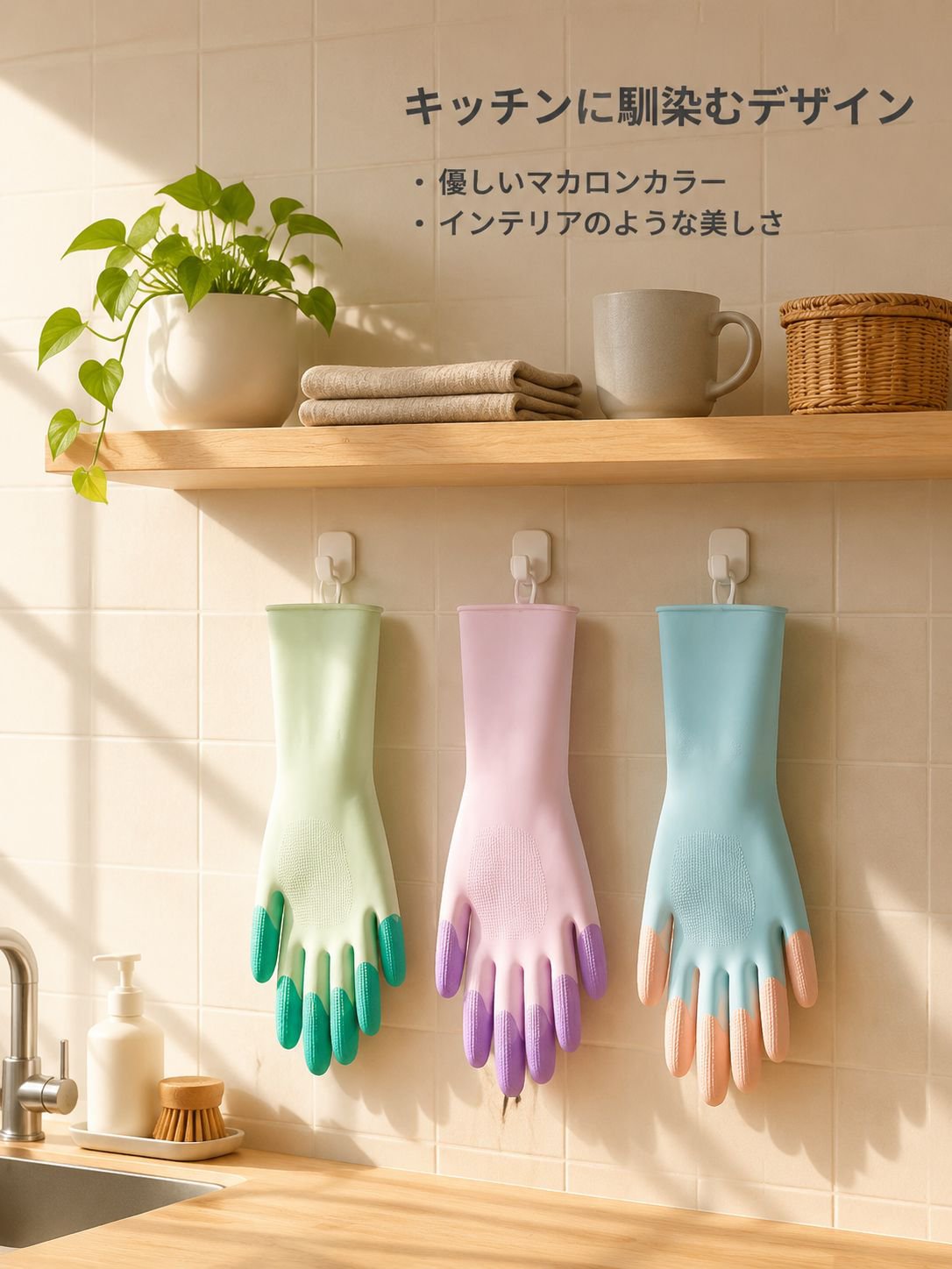 多機能家事用手袋