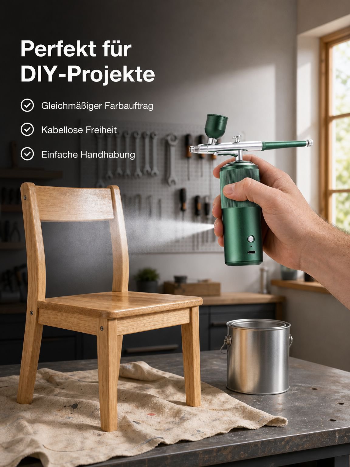 Handgehaltene tragbare Mini-Spritzpistole