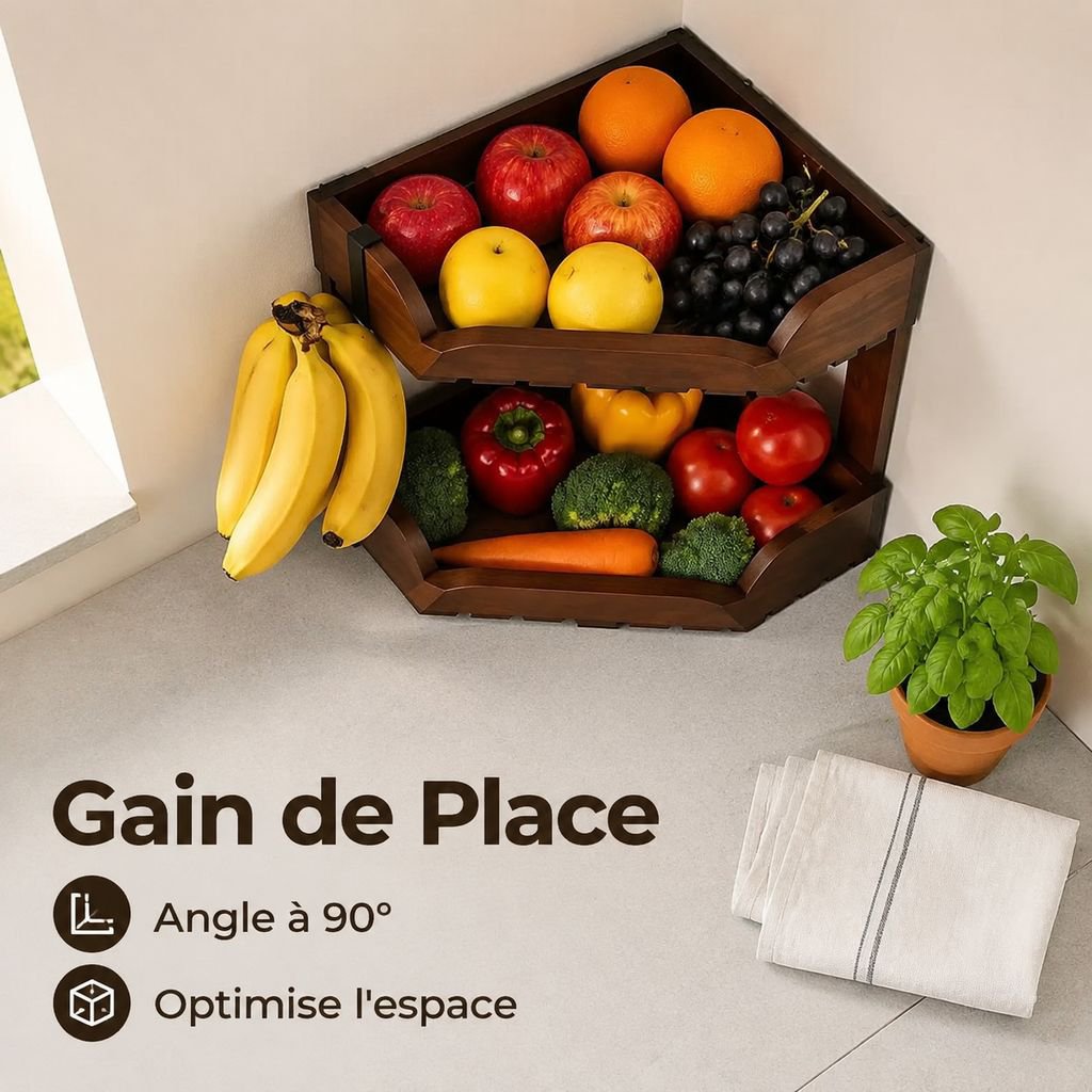 Étagère de rangement pour collations de cuisine