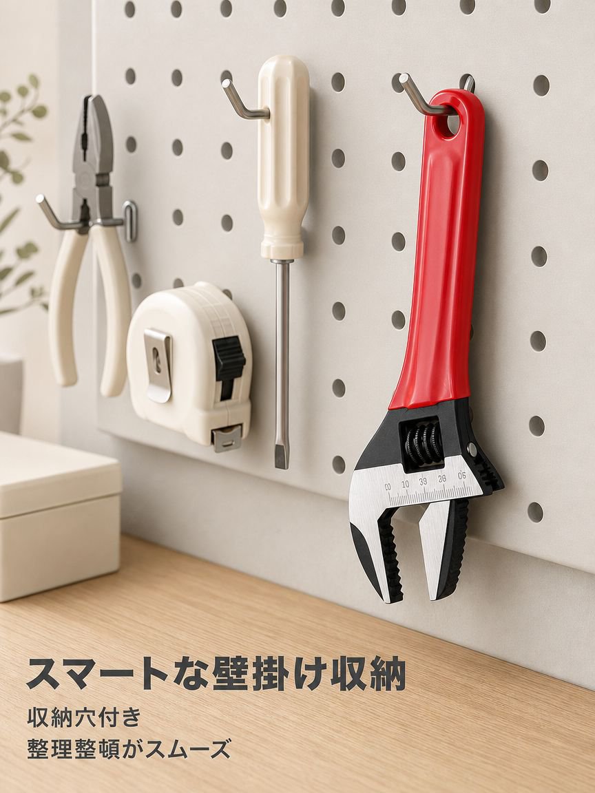 全鋼製で長寿命を実現したレンチ