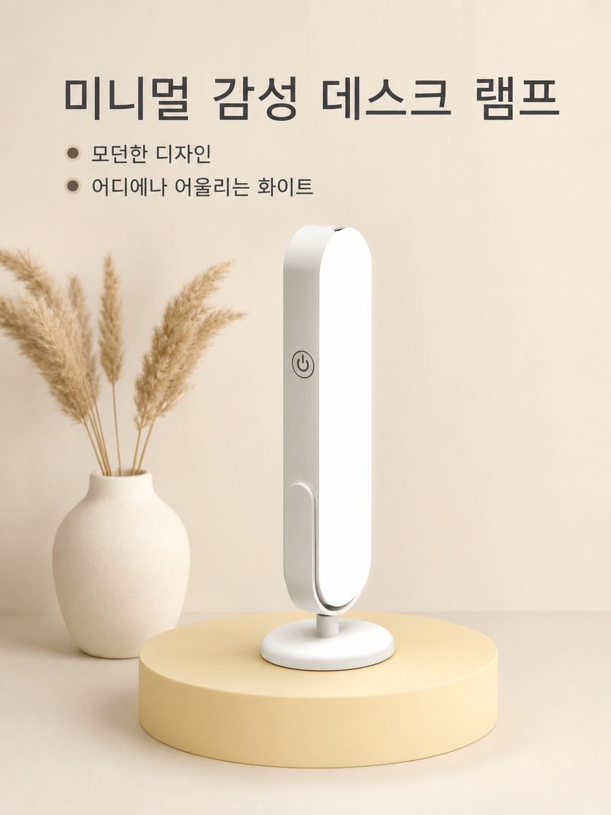 데스크탑 자석 기숙사 눈보호 LED 스탠드