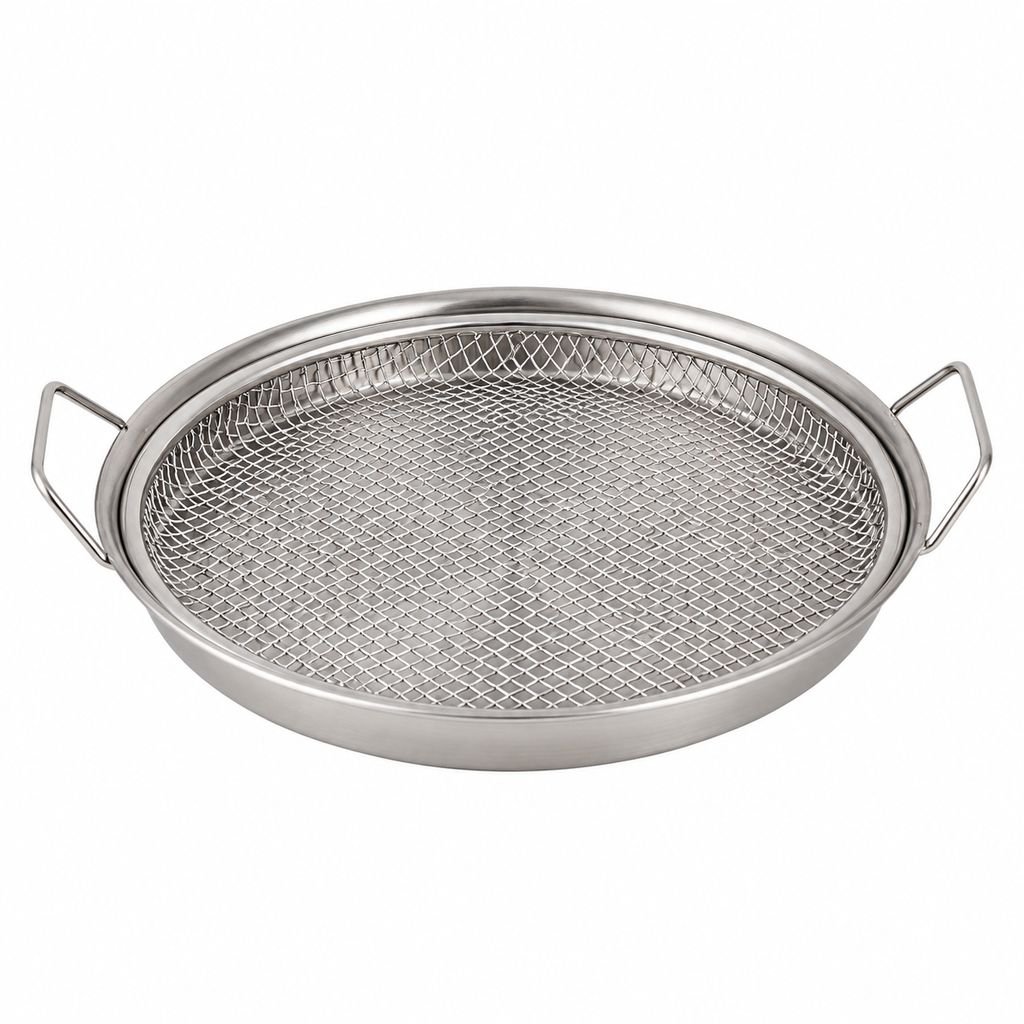 JMY Stainless Steel Double-Ear Oil Strainer Mesh