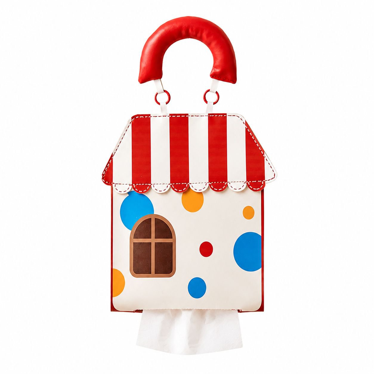 Cute Hanging Waterproof Tissue Bag Wall-Mounted Toilet Paper Holder