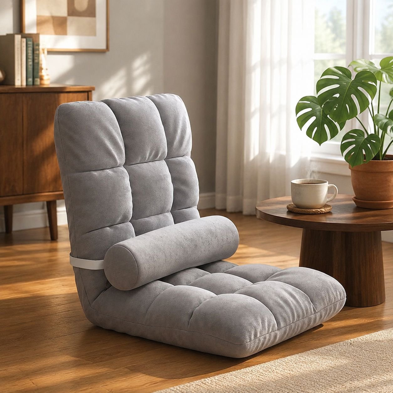 Balcony Bay Window Leisure Lazy Sofa, Comfortable Backrest for Autumn and Winter Bedroom