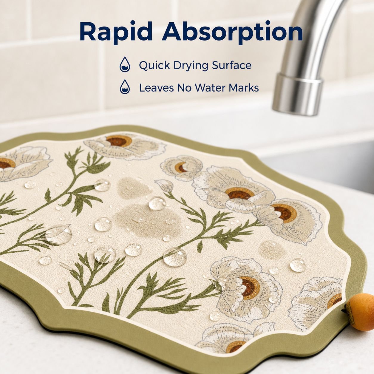 Multi-Functional Diatomaceous Absorbent Table Heat Mat