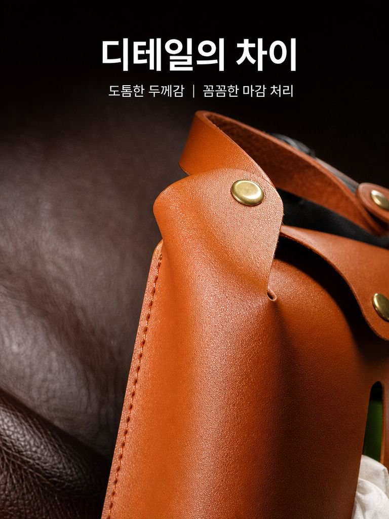 차량용 가죽 걸이형 티슈 케이스