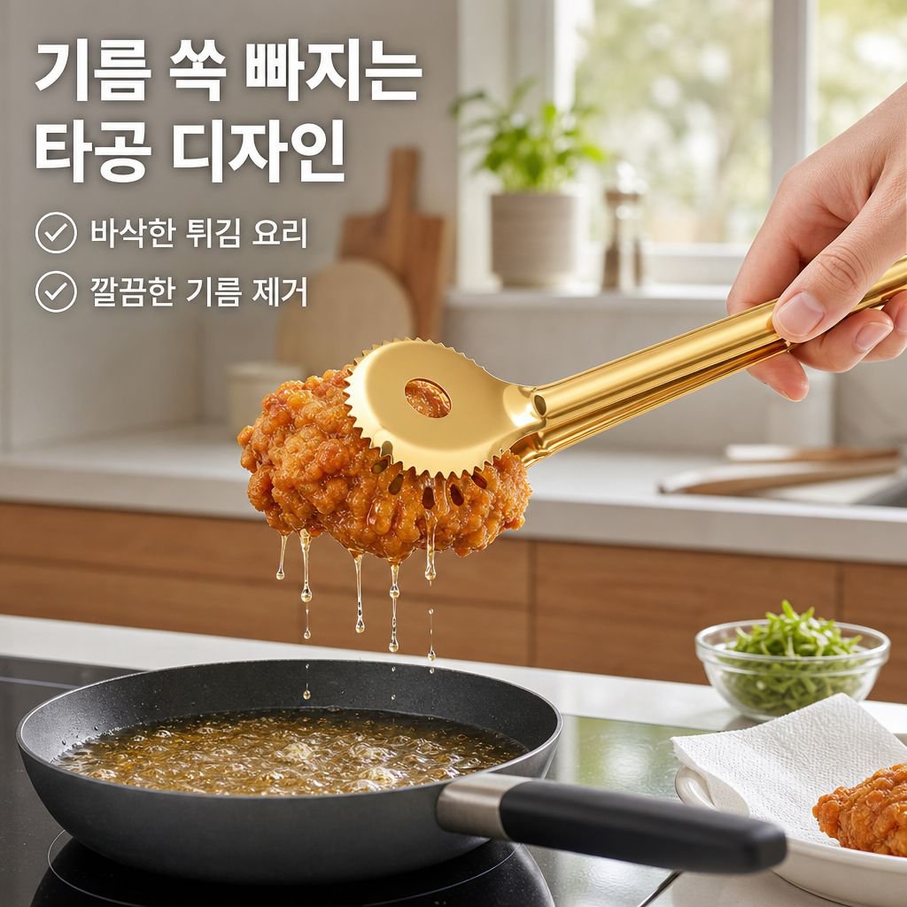 주방용 스테인리스 음식 집게