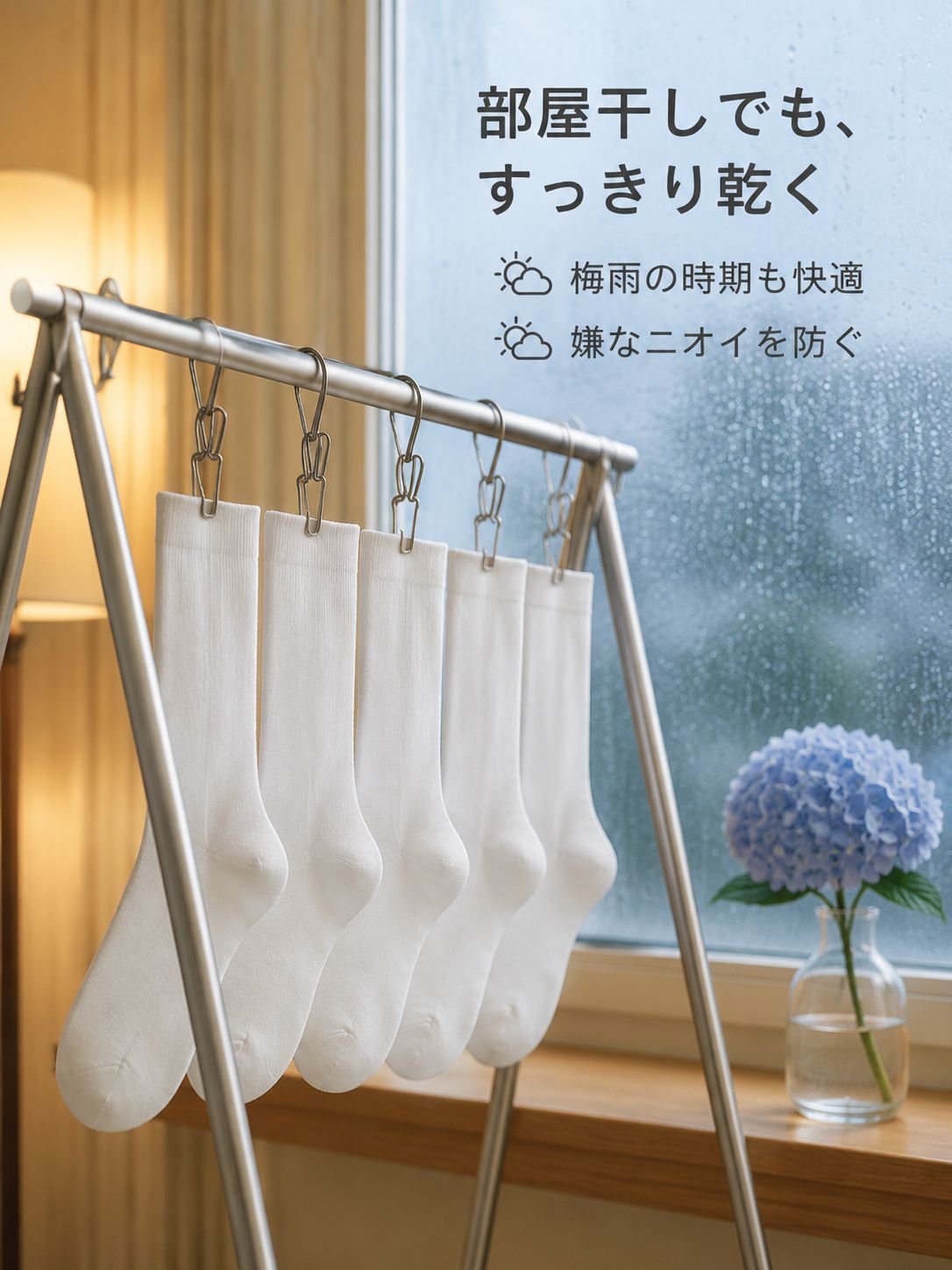 抗菌コットンソックス
