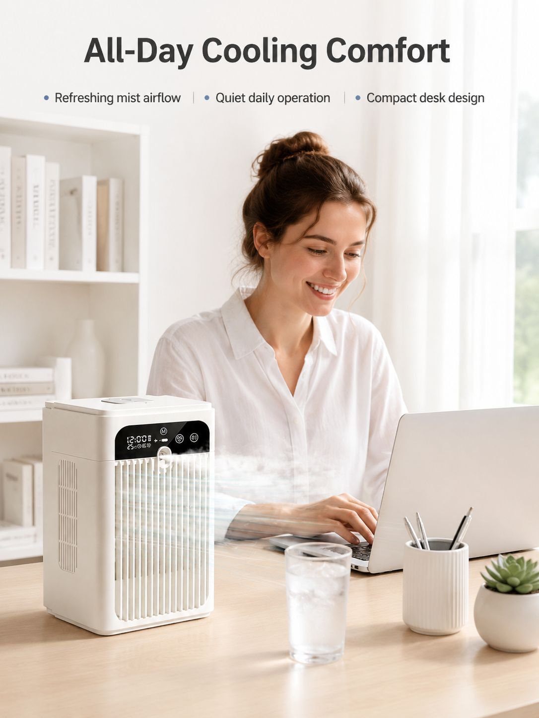 Desktop Mist Air Cooler Fan
