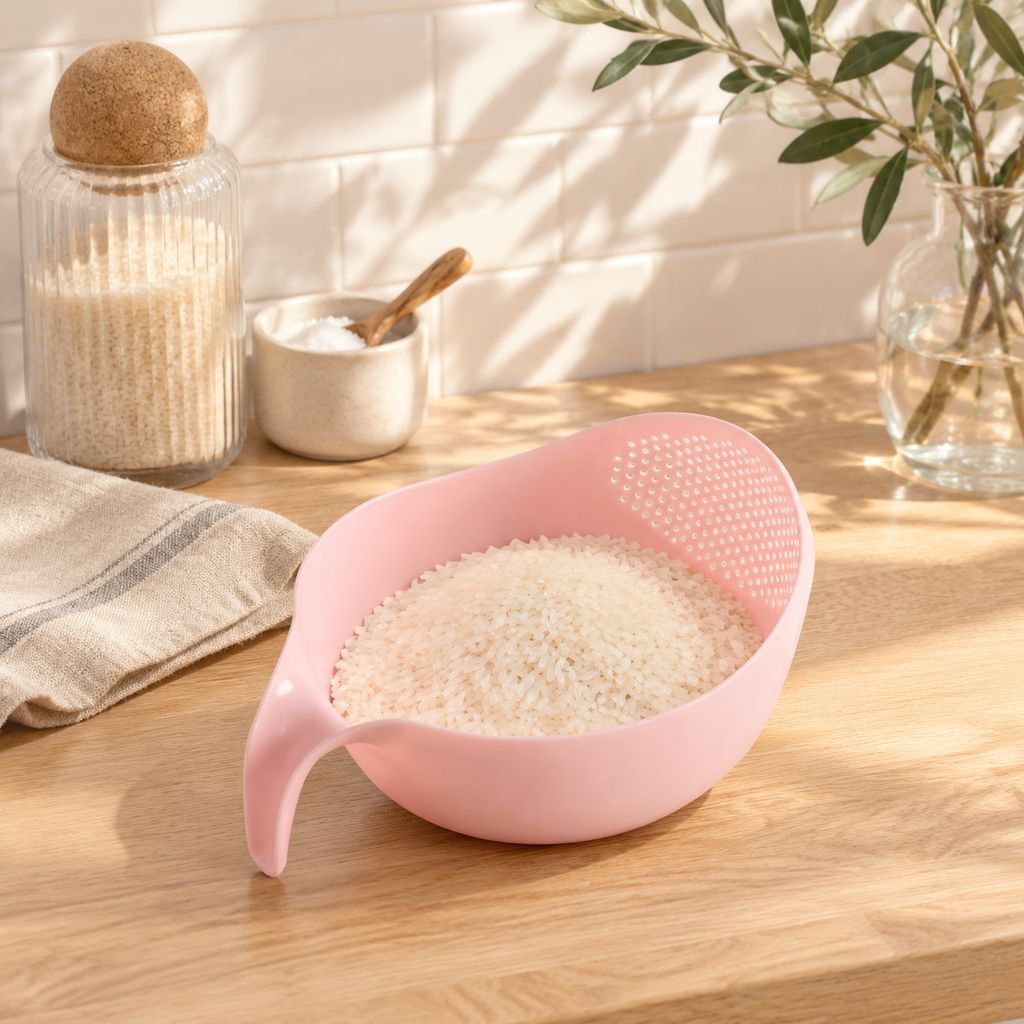 Panier égouttoir multifonction pour riz