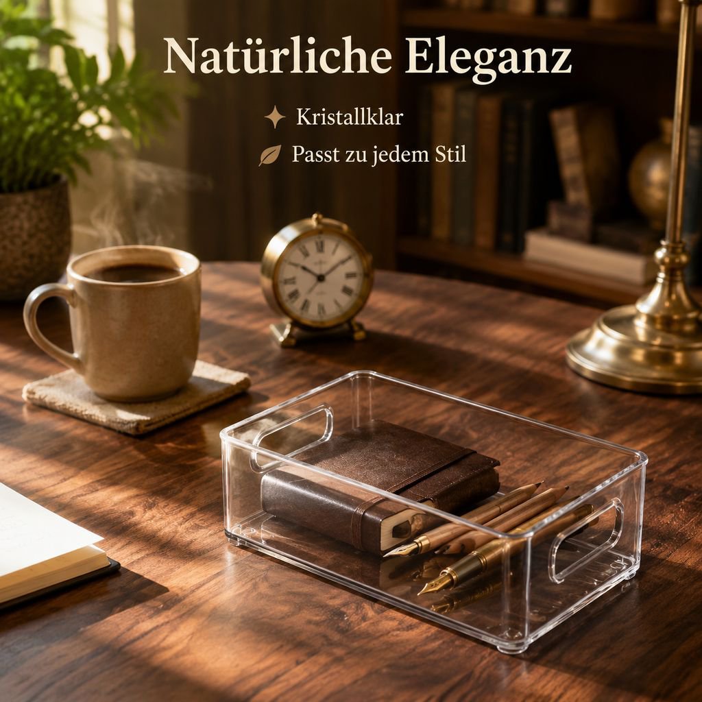 Acryl Aufbewahrungsbox für den Schreibtisch