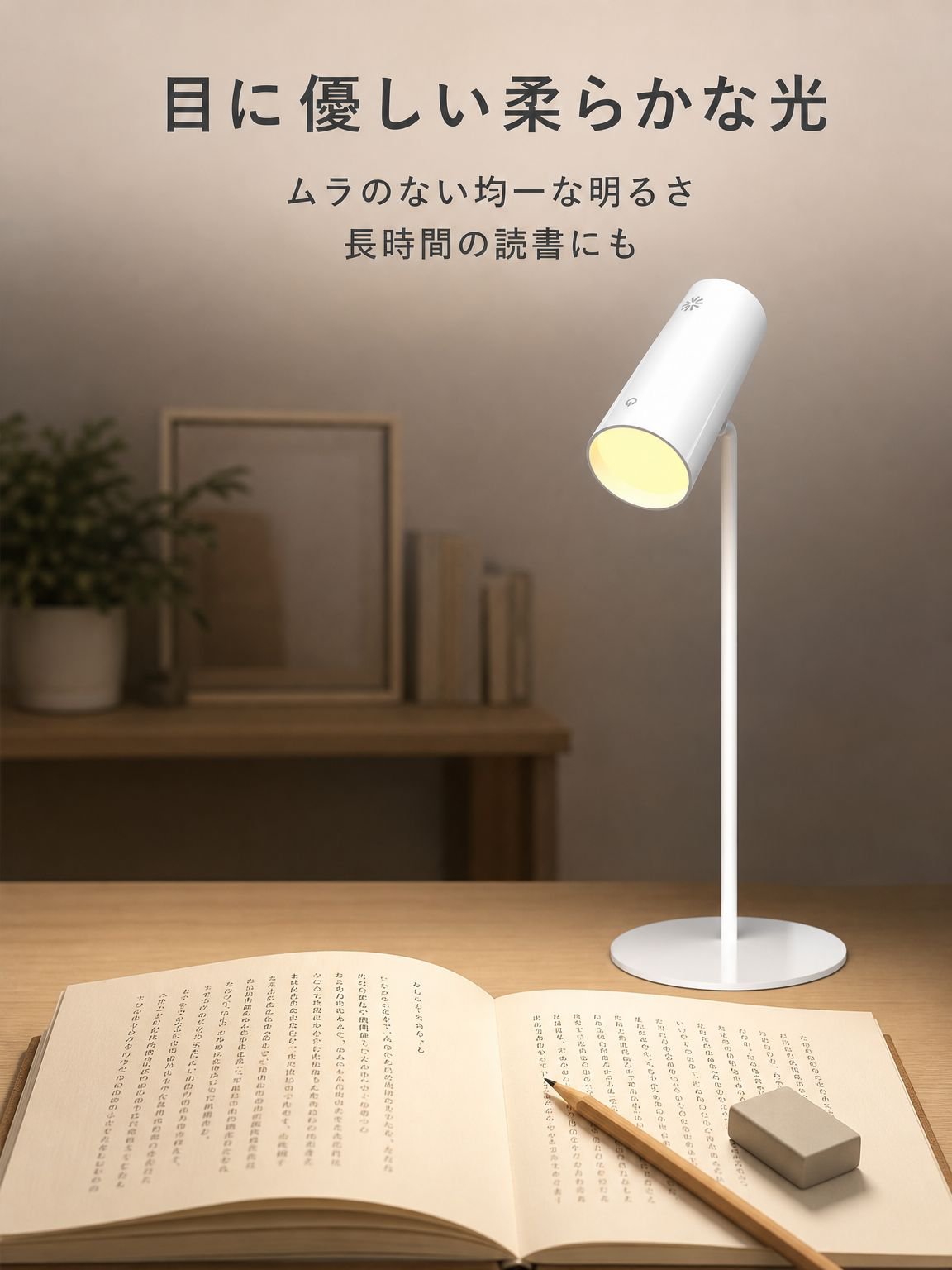持ち運び可能な学習用環境照明