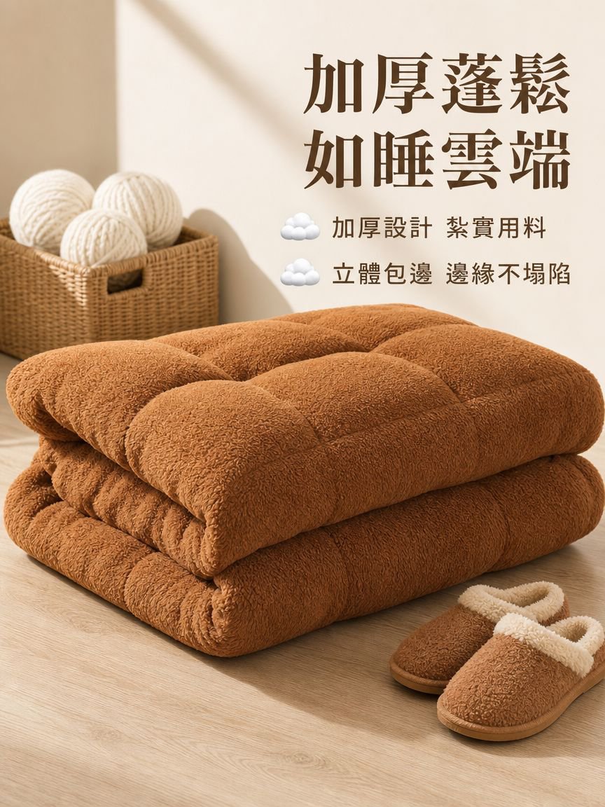 羊羔絨床墊