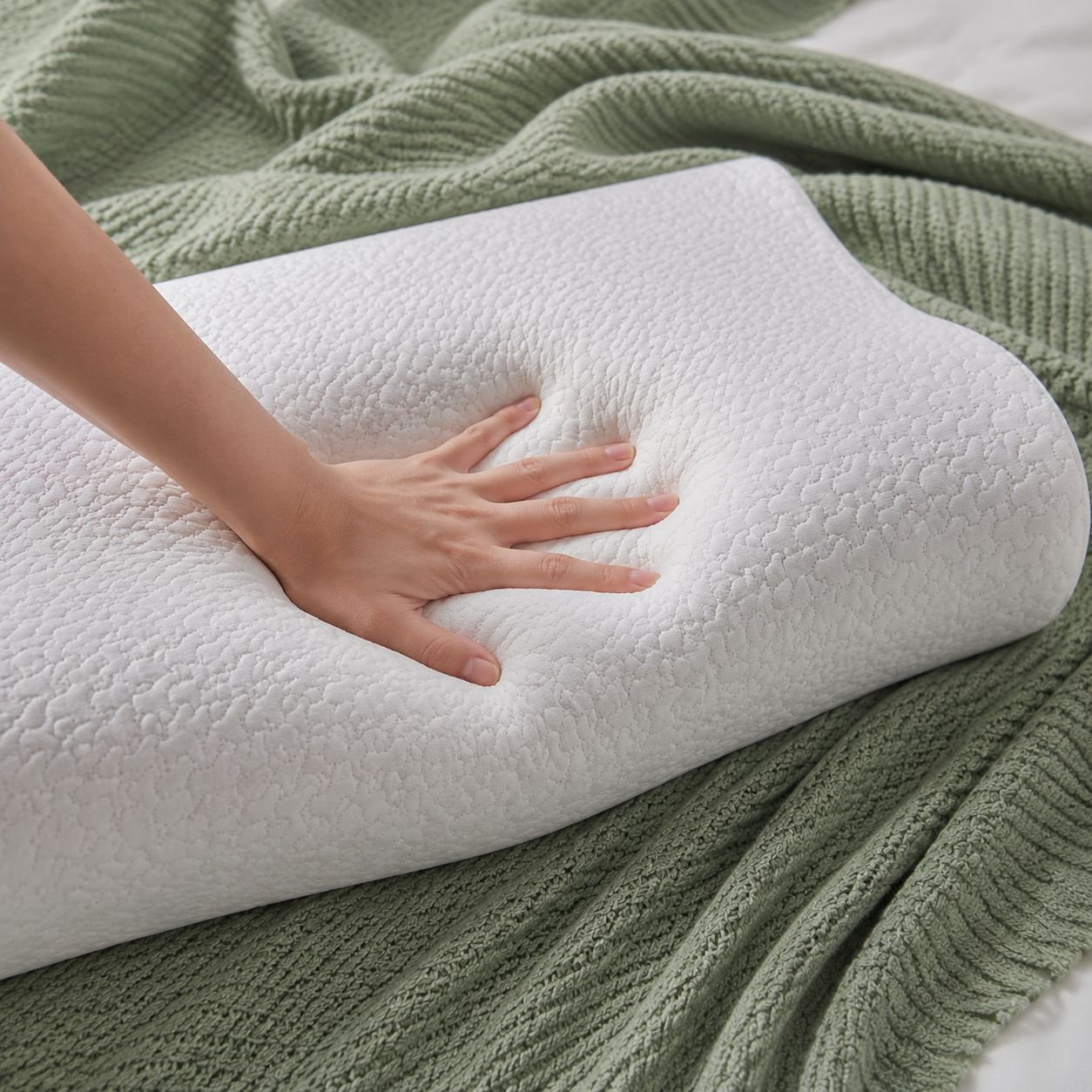 Cervical Support Neck Memory Foam Pillow