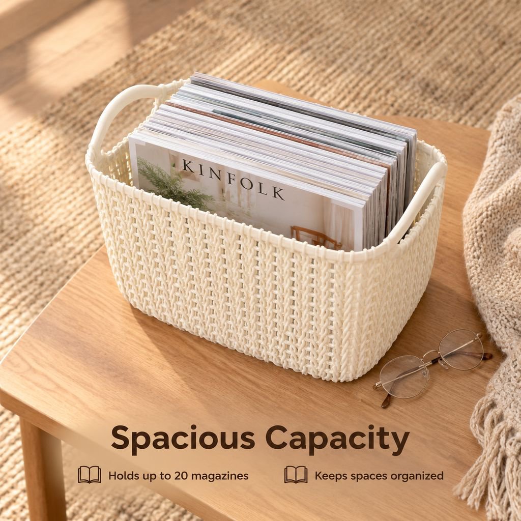 Woven-Style Storage Basket