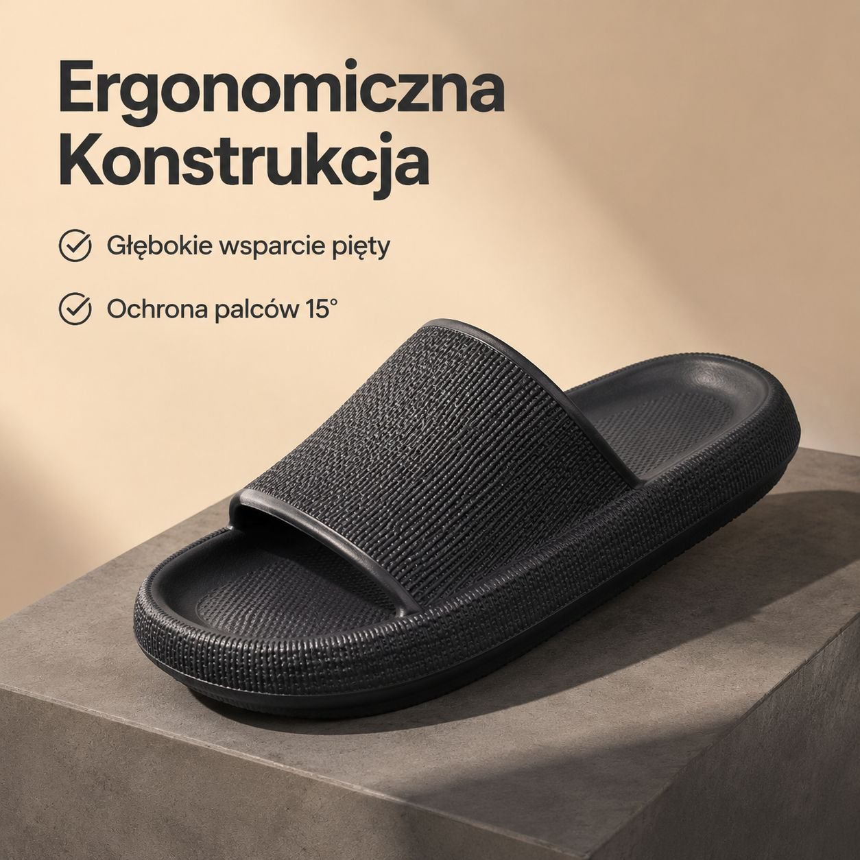 Letnie męskie klapki gumowe antypoślizgowe hurtowo, wodoodporne sandały