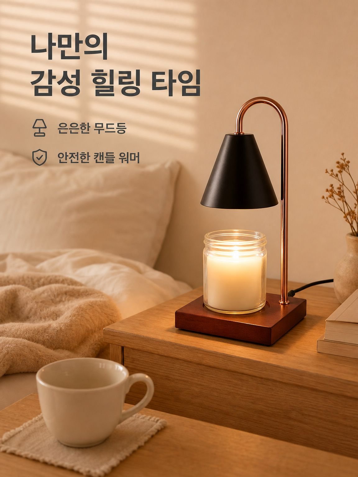로맨틱 아로마 램프