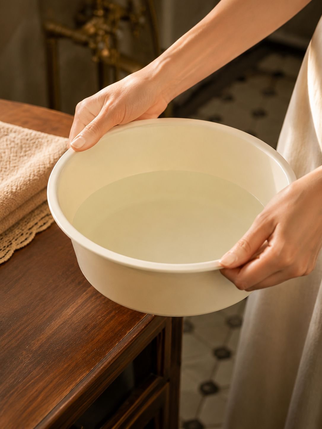 Bassine en plastique durable