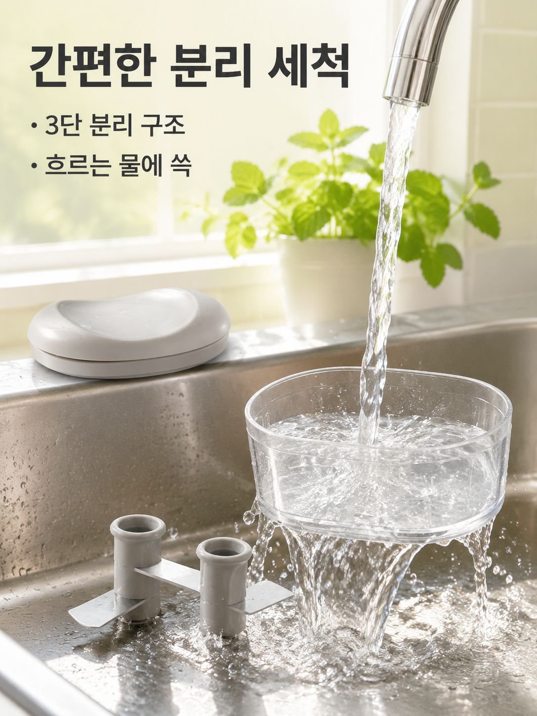 다기능 수동 마늘 다지기