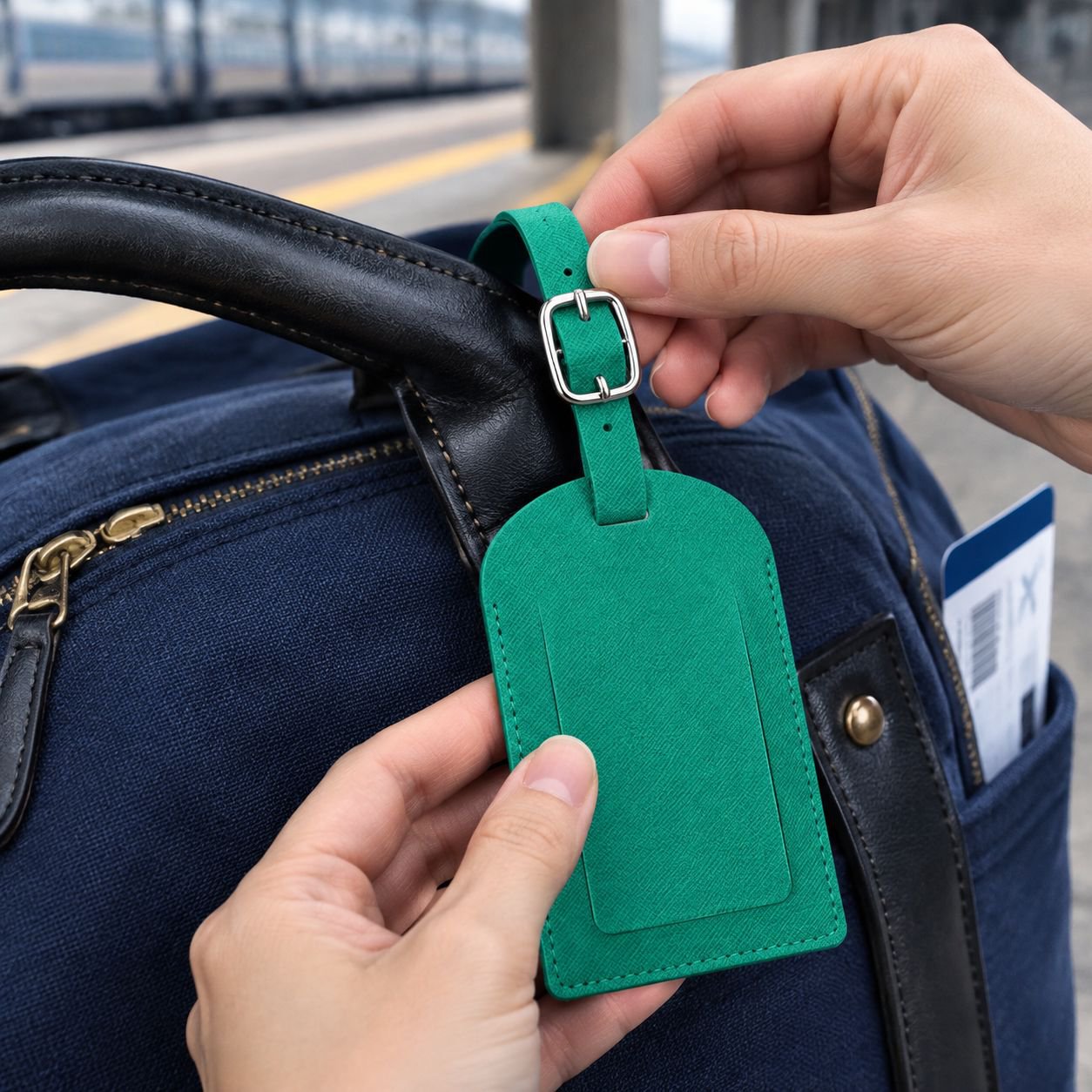 Luggage Tag Boarding Label Anti-Lost Tag