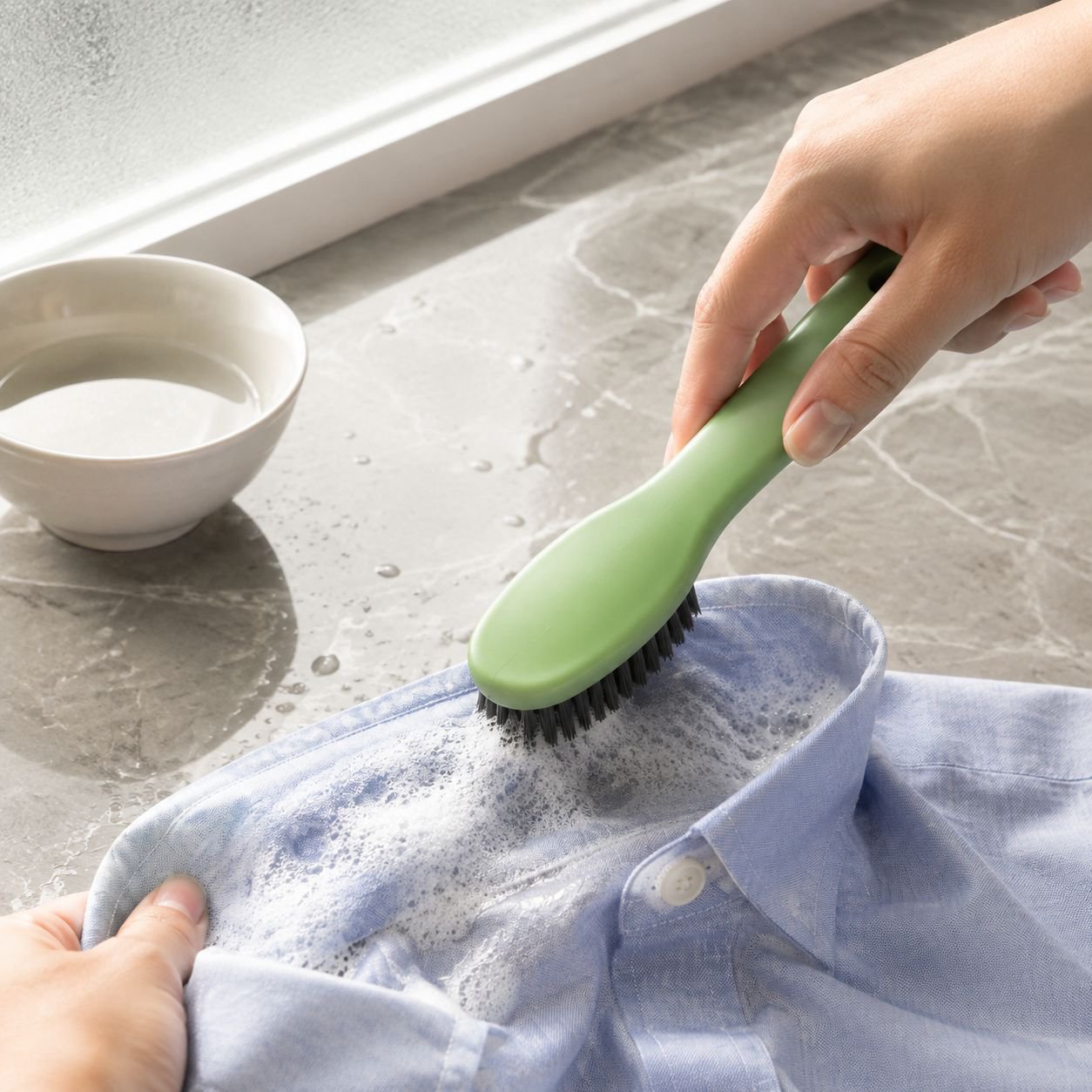 Multi-purpose Household Colorful Laundry and Shoe Brush, Soft Bristles, Non-shedding Cleaning Brush