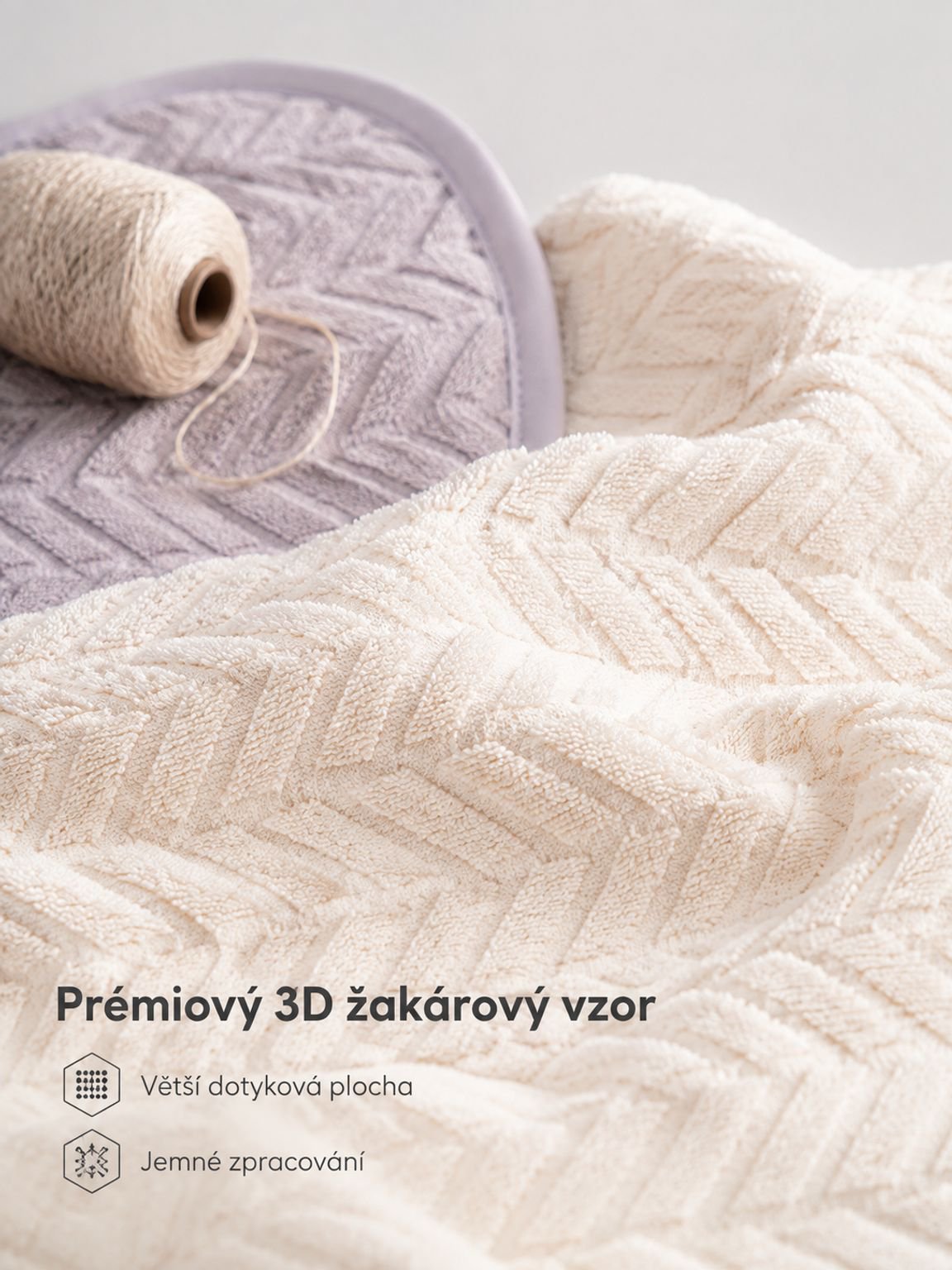 Velká savá osuška z korálového fleecu