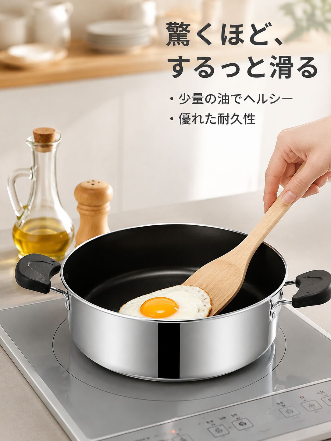 極厚ノンスティック炒め鍋