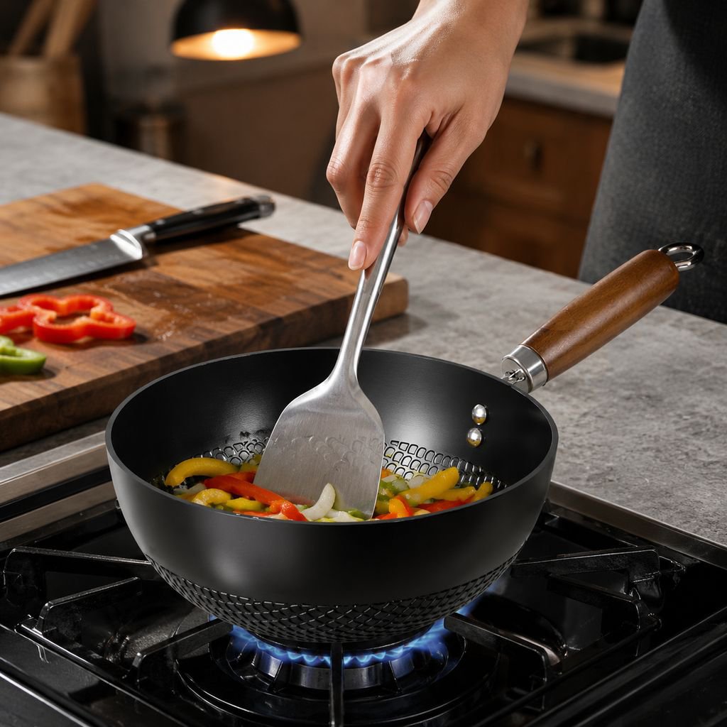 Versatile mini frying pan for daily cooking