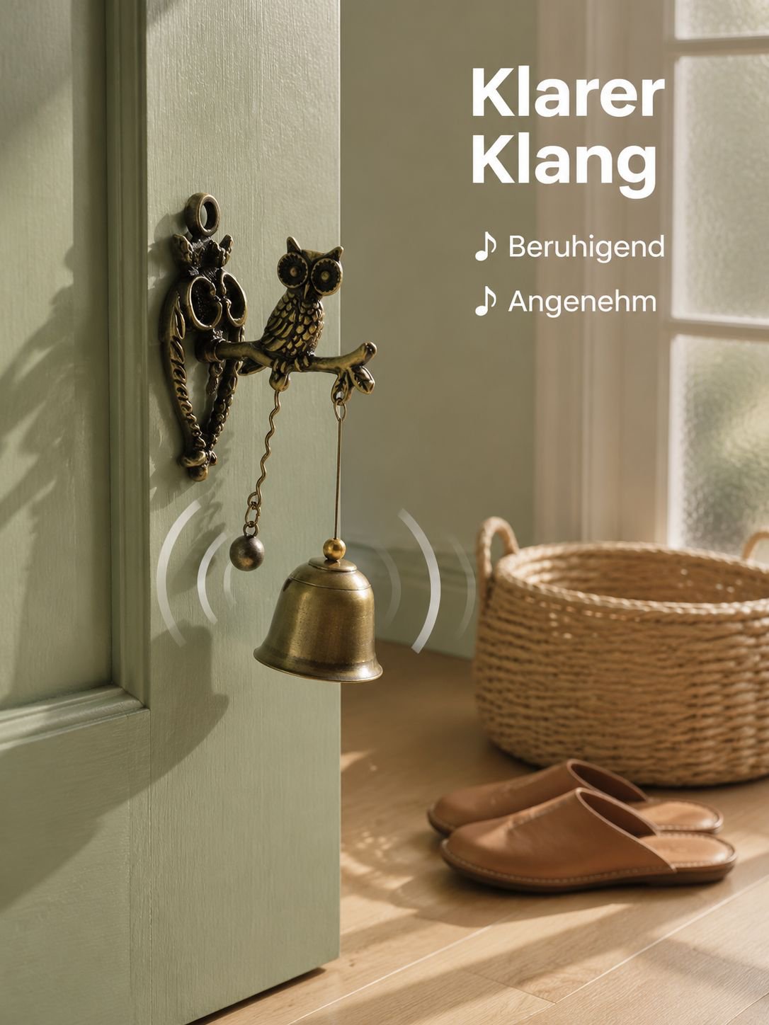 Kreative Türklingel in Tierform