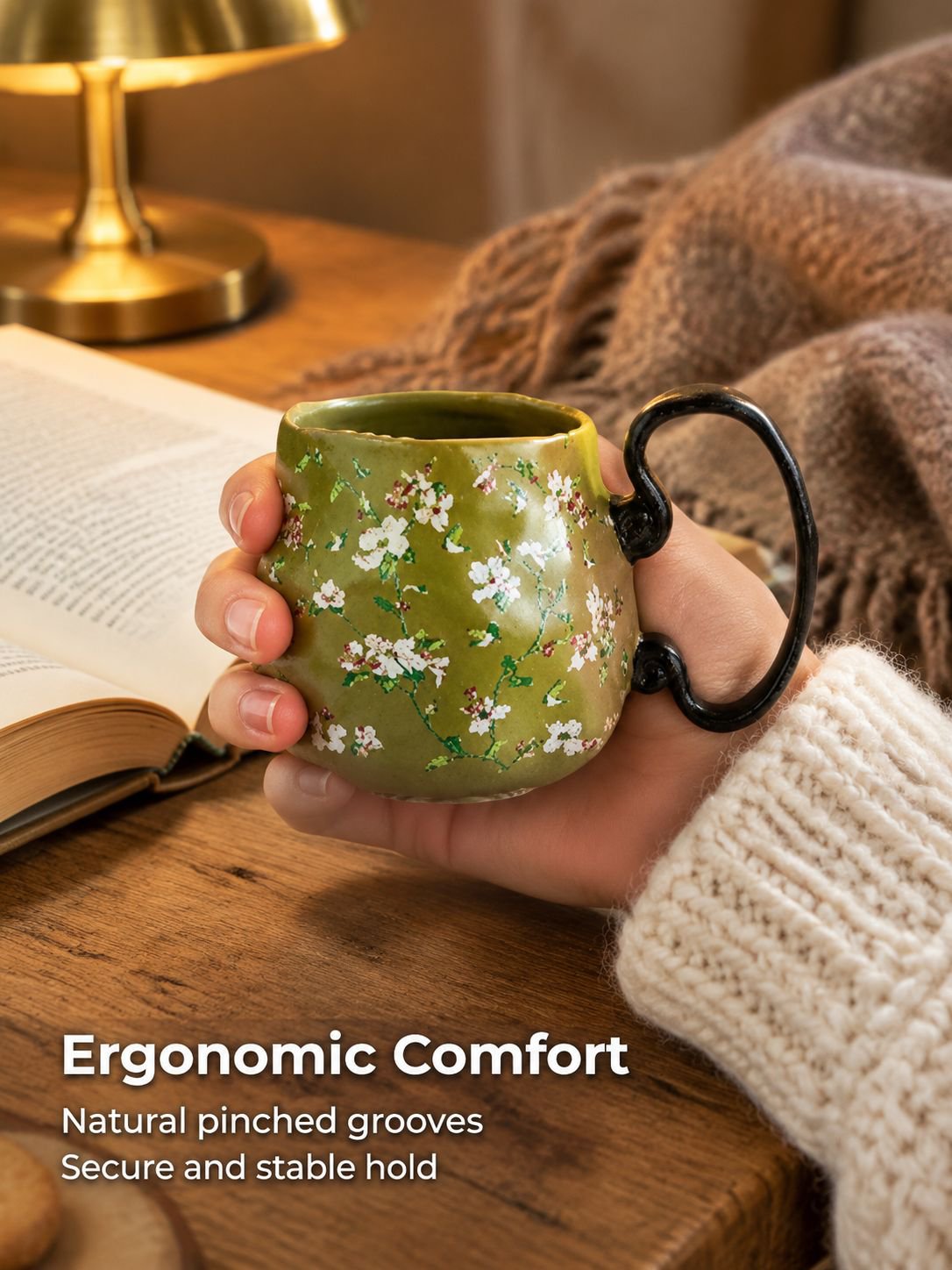 Durable and Creative Ceramic Water Cup Design