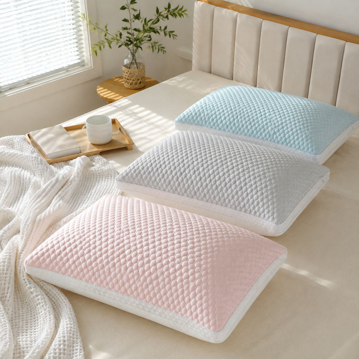 Moisture Absorption Cervical Pillow for Sleeping