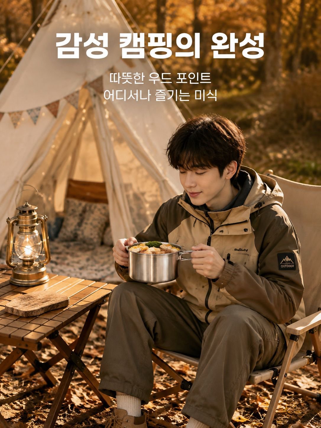 야외 캠핑 냄비