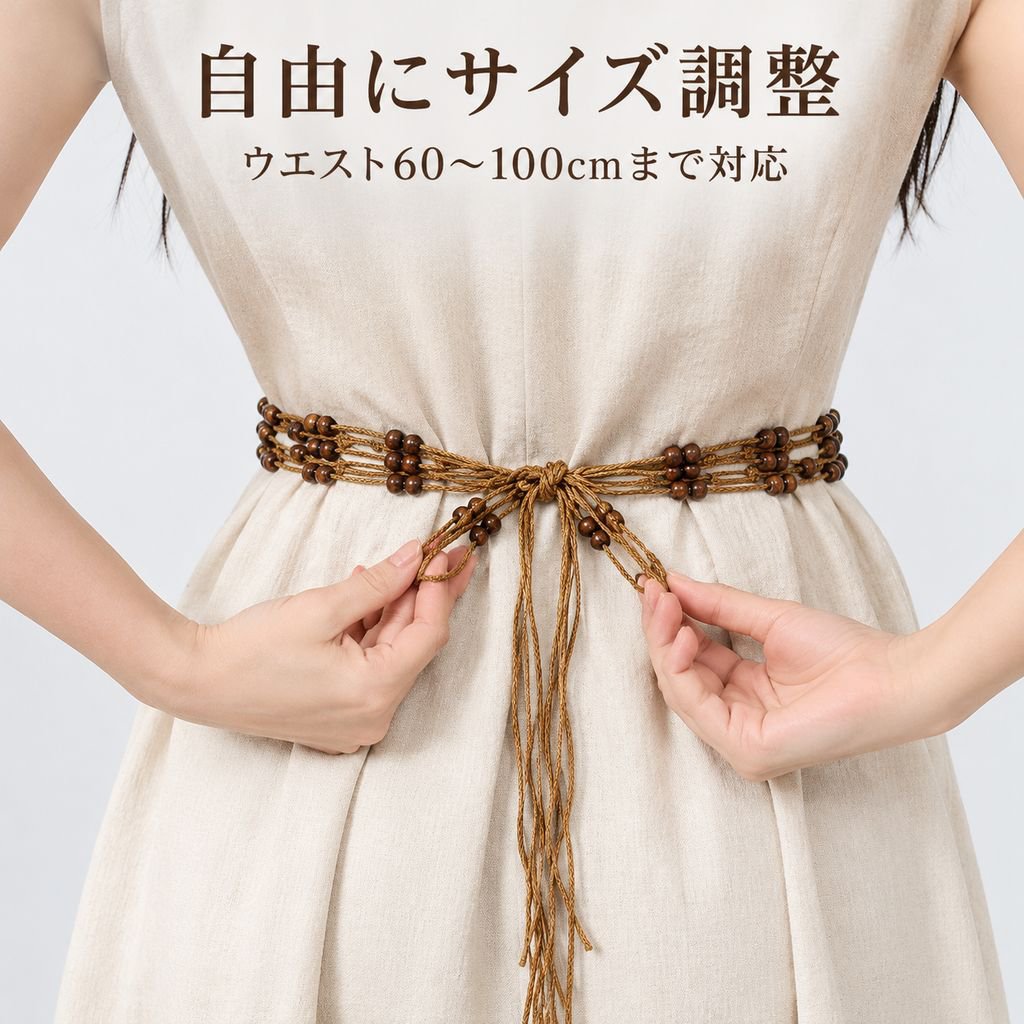 ワンピース用アクセサリーウエストチェーン