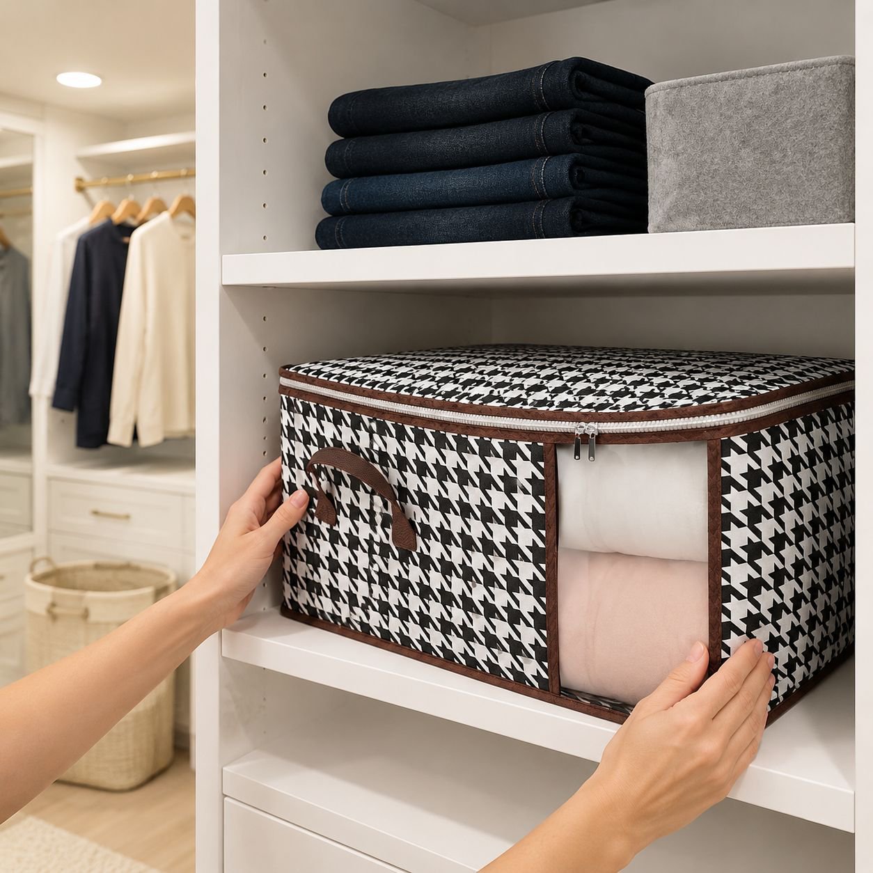 Easy-to-use multi-functional clothes organizer