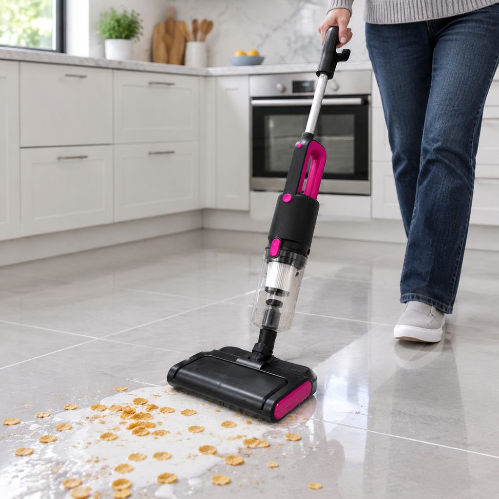 Portable Wet/Dry Vacuum Cleaner for Home, Car, and Hotel