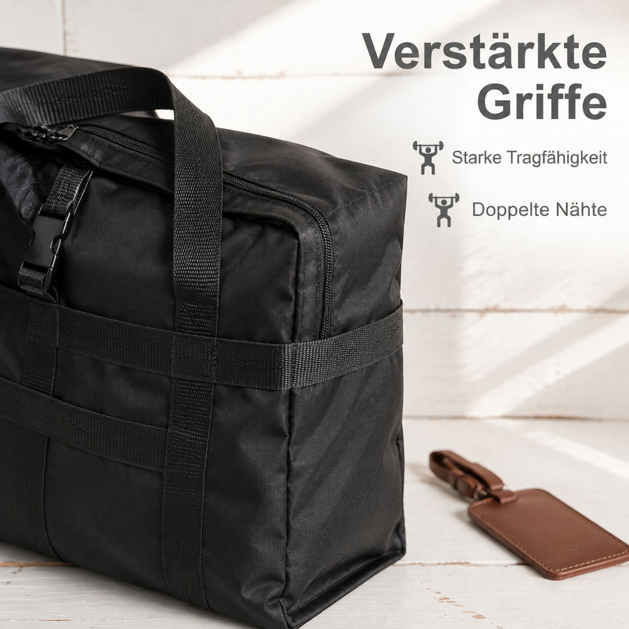 Verstärkte Oxford-Stofftasche
