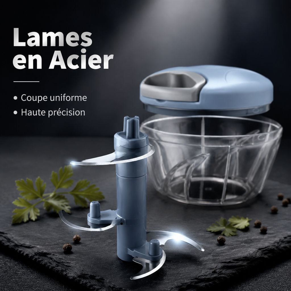 Hachoir à ail multifonction