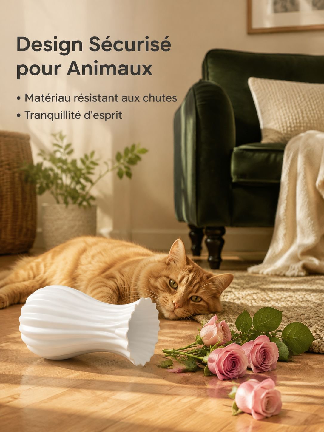 Table décorée avec fleurs artificielles rétro pour un look chic