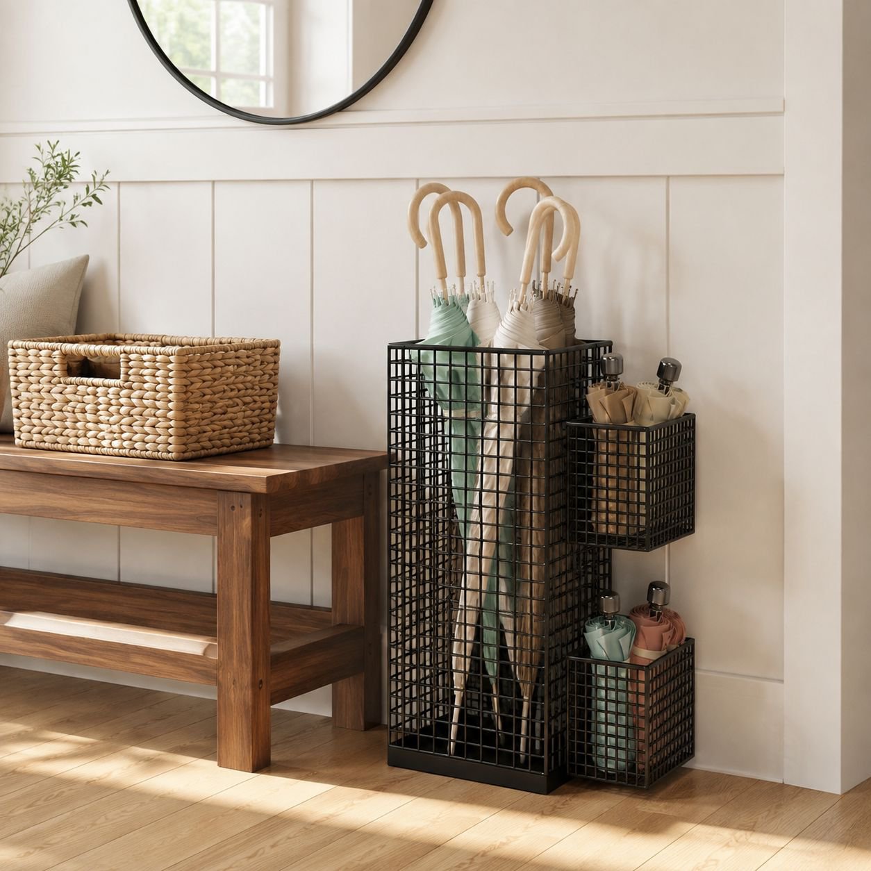 Hallway Umbrella Rack Household Storage Stand