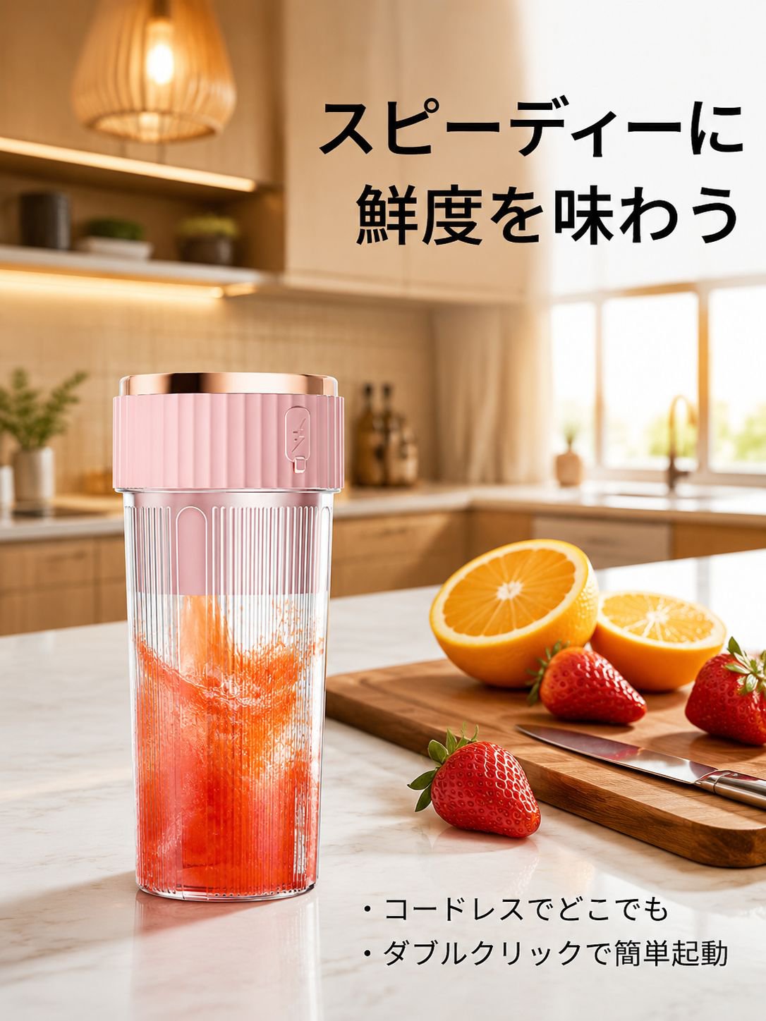 ポータブルジューサーカップ