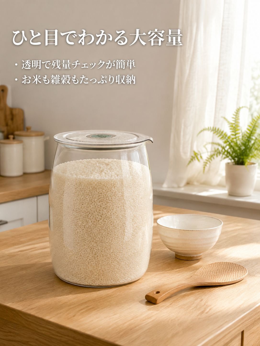 キッチン用食品グレードPET密閉容器