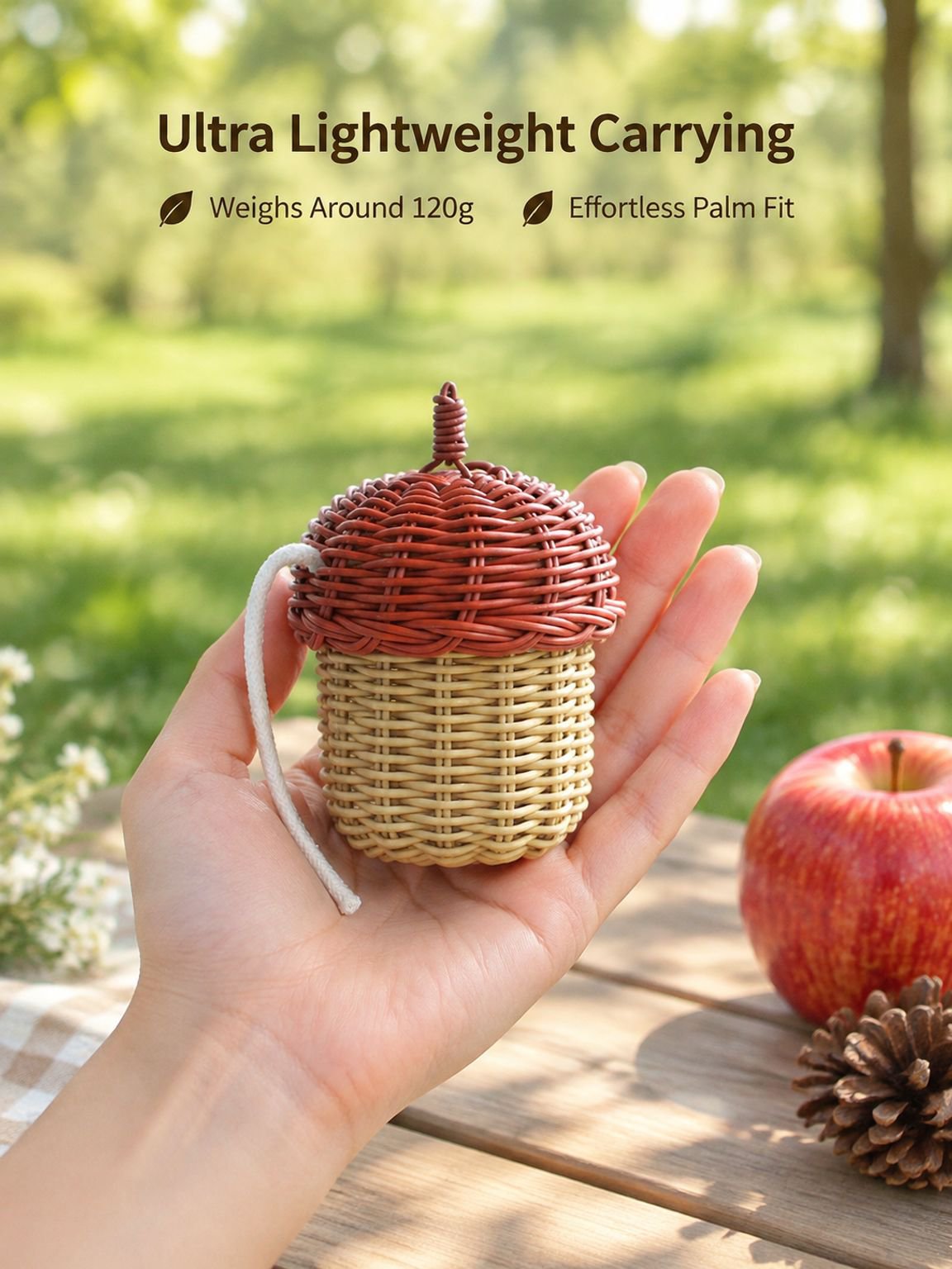 Mini Pinecone Crossbody Bag