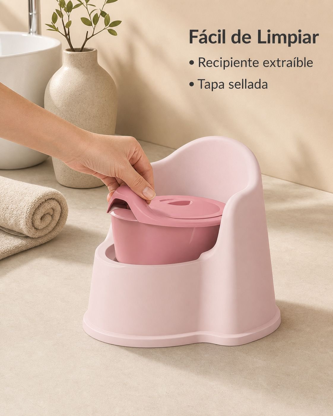 Asiento de inodoro doméstico de plástico grueso
