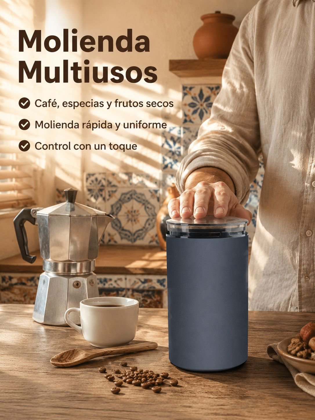 Household multi-functional small grinder