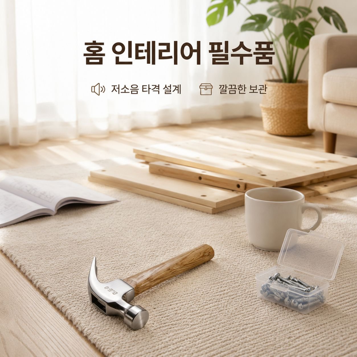 일체형 고탄소강 망치