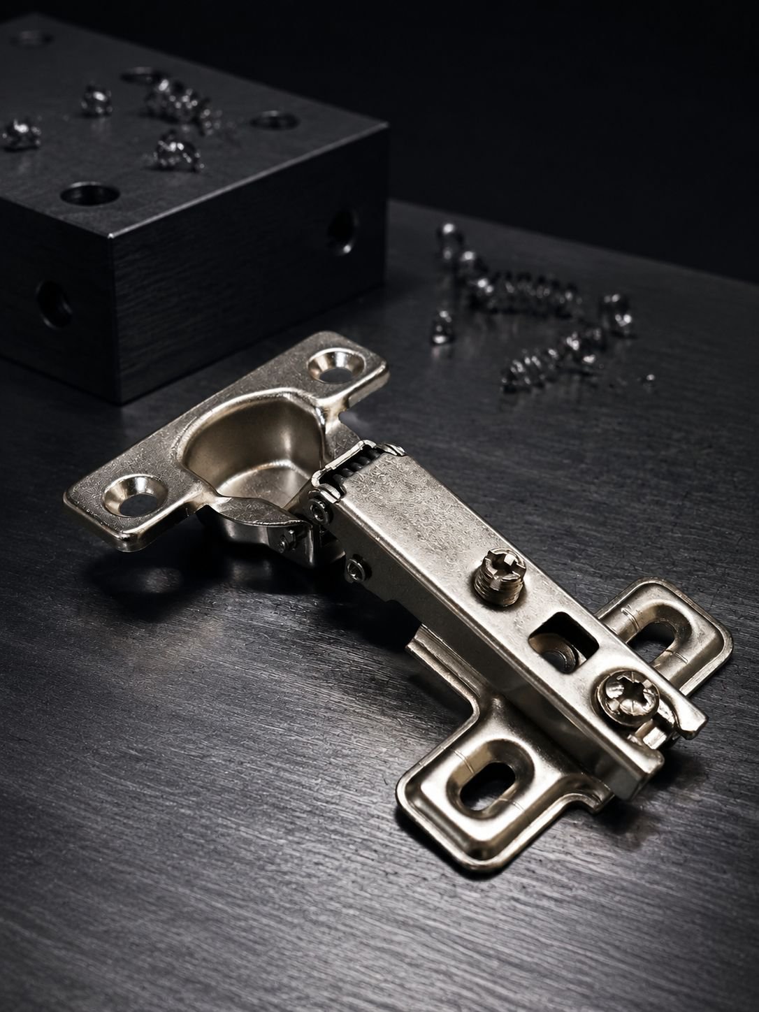 Mini charnière avec ouverture de 26 mm, petite charnière à cuvette, ressort de 35 mm, charnière de p
