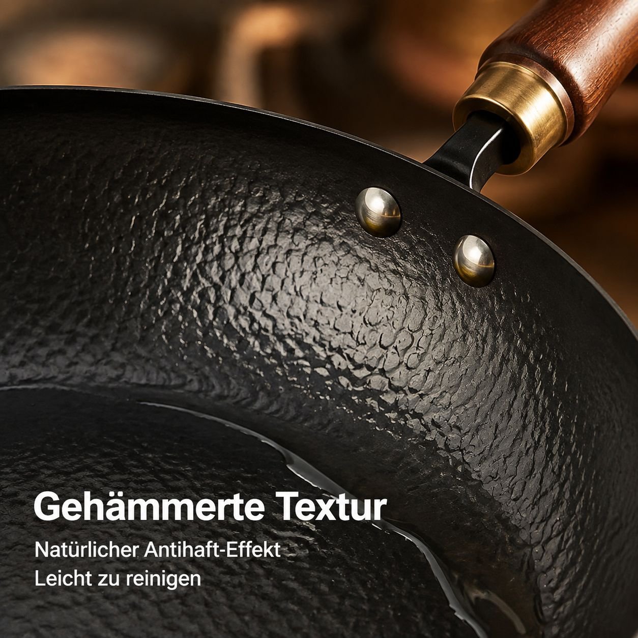 Unbeschichtete Steakpfanne