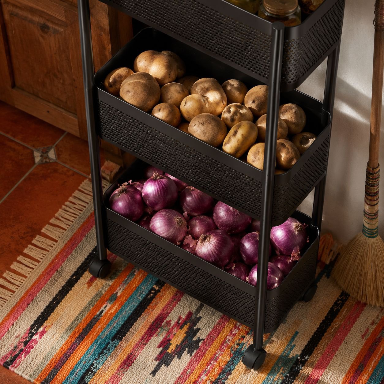 Organizador de cuchillos y utensilios para cocina