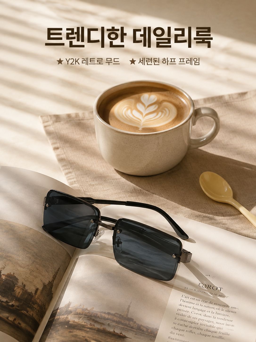 캐주얼 및 포멀 룩에 잘 어울리는 선글라스 스타일