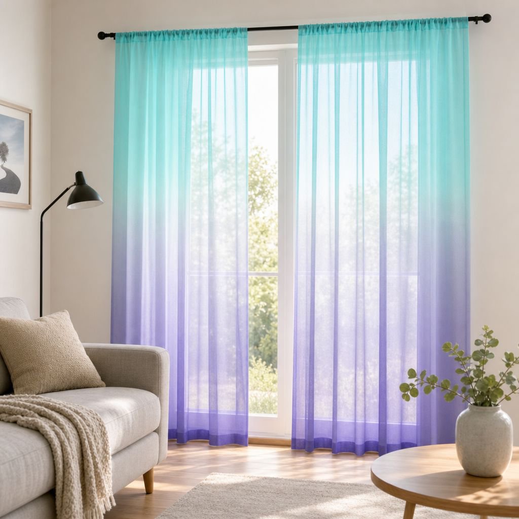 Hochwertige Verdunkelungsvorhänge, geeignet für Schlafzimmer und Wohnzimmer